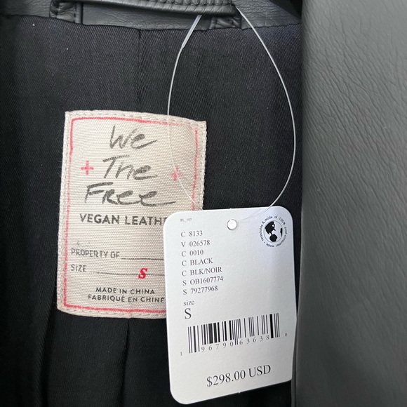 NWT Free People Moto Jacket - Picture 7 of 10